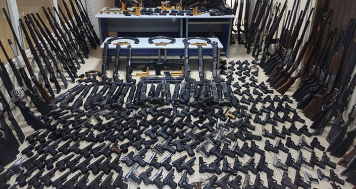 Batman’daki depoda 266 tabanca, 117 tüfek ele geçirildi yakalandı