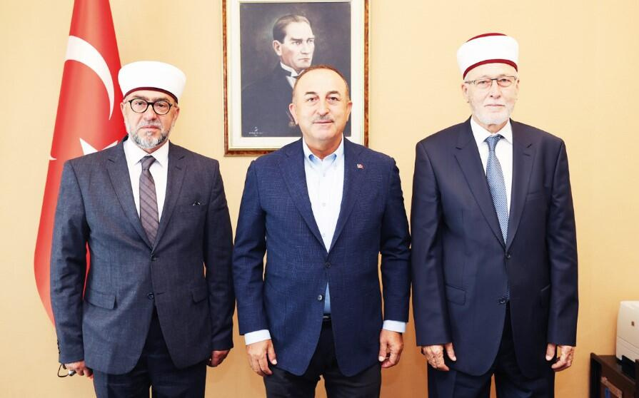 Çavuşoğlu Batı Trakya’da soydaşlarla buluştu