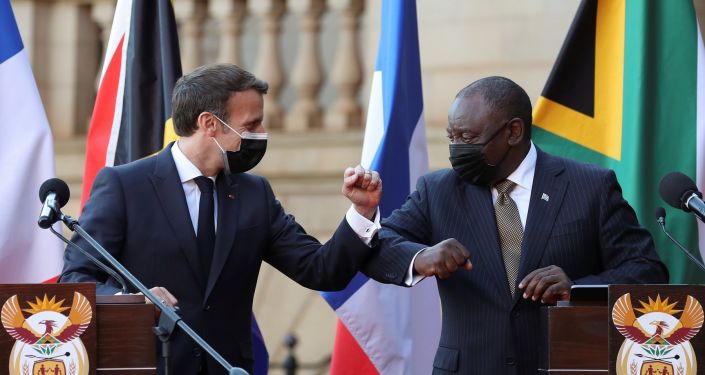 Fransa Cumhurbaşkanı Macron’dan Güney Afrika ziyaret ETTİ