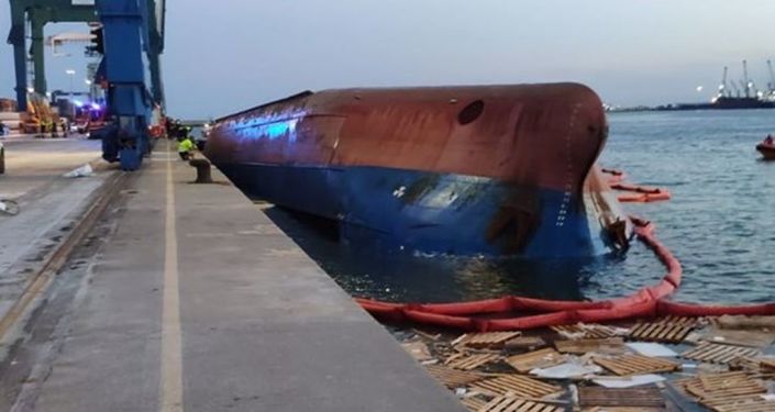 İspanya’da Türklerin bulunduğu gemi alabora oldu: 1 kişi KAYBOLDU