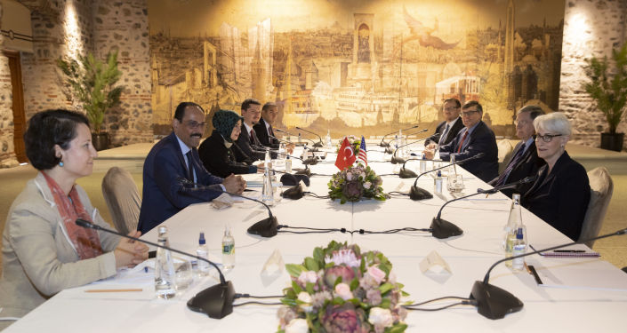 Sözcü Kalın, ABD Dışişleri Bakanı Yardımcısı Sherman ile görüştü