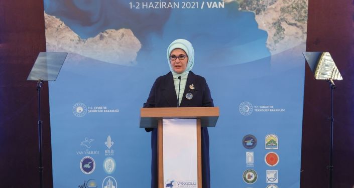 Emine Erdoğan: Van Gölü, Müdafaa Aksiyon Planı ile layıkıyla korunacak