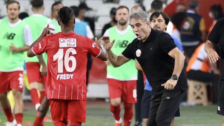 Antalyaspor’da gol perdesini Fredy açtı
