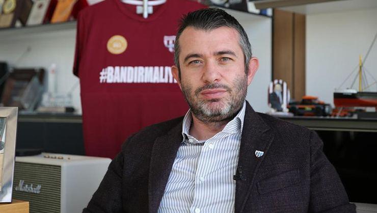 Bandırmaspor Lideri Göçmez: “Gelecek vadeden isimlerle güçlendirdiğimiz takımımızla döneme argümanlı başlayacağız…”