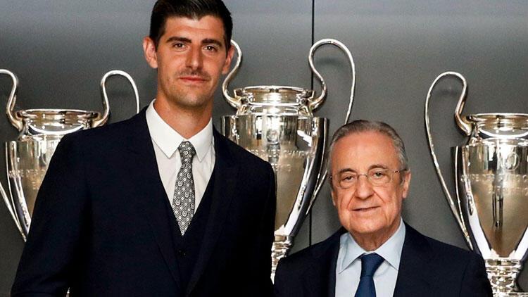 Real Madrid, Courtois ile mukavele imzaladı