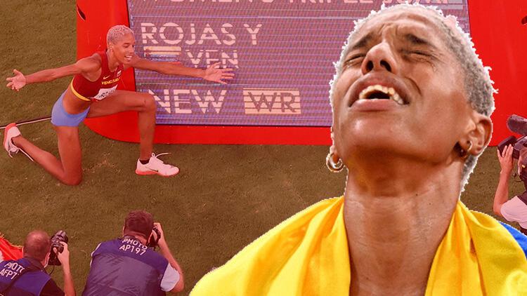 Tokyo 2020 Haberi: Yulimar Rojas 26 yıllık rekoru kırdı, altın madalyayla ülke tarihine geçti!