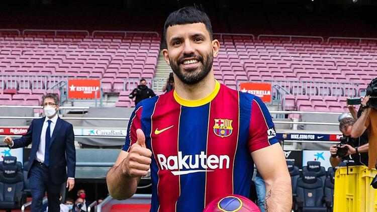 Barcelona’da Kun Agüero sevinci