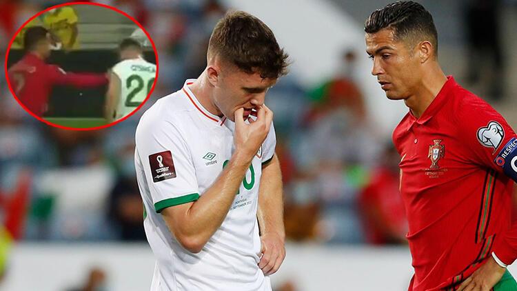 Son Dakika: Cristiano Ronaldo’dan skandal hareket! Rakibine tokat attı ve…