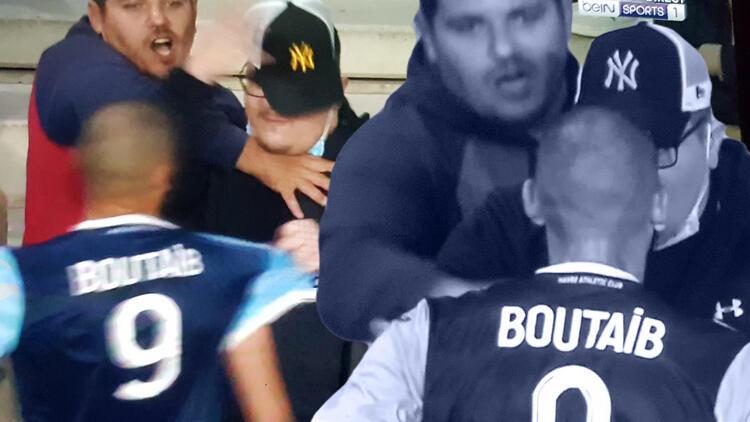 Son Dakika: Eski Malatyasporlu Khalid Boutaib taraftarla arbede etti, Eric Cantona’yı hatırlattı