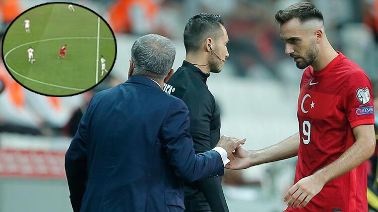 Son Dakika: Türkiye – Karadağ maçında herkesin atladığı detay! Kenan Karaman ayakkabısını bağlayınca…