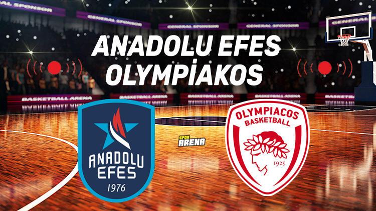 Anadolu Efes Olympiakos maçı saat kaçta hangi kanalda şifreli mi? İşte Anadolu Efes Olympiakos canlı yayın bilgileri