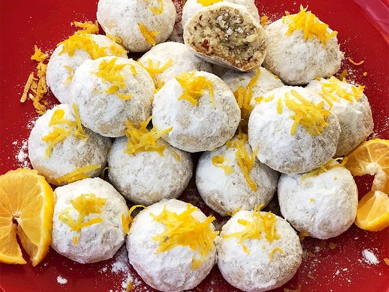 Limonlu Bademli Ve Çaylı Kurabiye