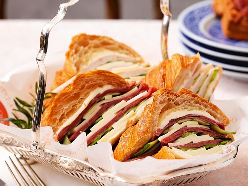 Kruvasan Sandviç en lezzet