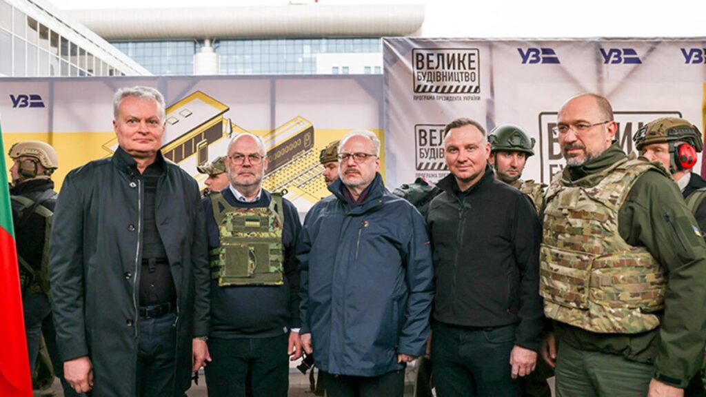 Polonya, Estonya, Letonya ve Litvanya başkanları Kiev’de