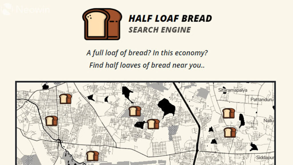 Sonunda bunu da gördük: Bir geliştirici, yarım ekmek arayan sıra dışı bir arama motorunu hizmete sundu